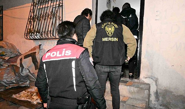 Mersin'de 10 günde 678 kişi yakalandı