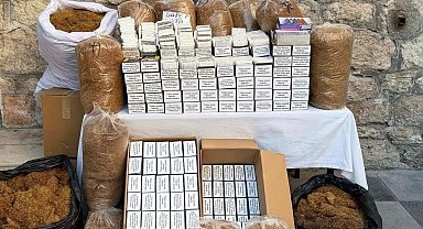 Mersin'de kaçak makaron operasyonu: 1 gözaltı