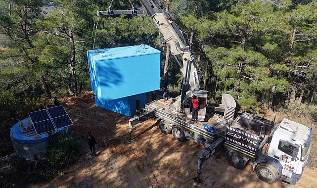 MUSKİ'den Menteşe Gevenes Mahallesine yeni içme suyu deposu