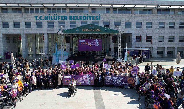 Nilüfer'de kadınlar tek ses oldu