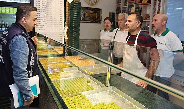 Nilüfer'de tatlı üreticilerine sıkı denetim