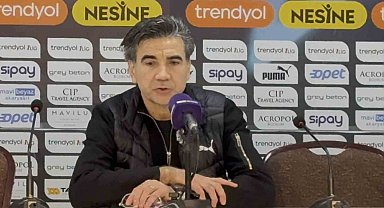 Osman Özköylü "Son yarım saatteki oyun üstünlüğü kaybı bizim için bir hayal kırıklığıdır"