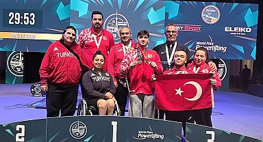 Para Halter Şampiyonası'nda milli sporculardan madalyalar