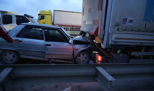 Samsun'da zincirleme kaza: 6 yaralı