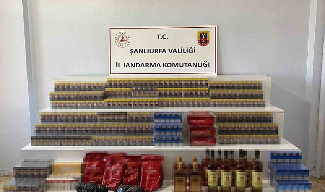 Şanlıurfa'da 4 bin 580 paket kaçak sigara ele geçirildi