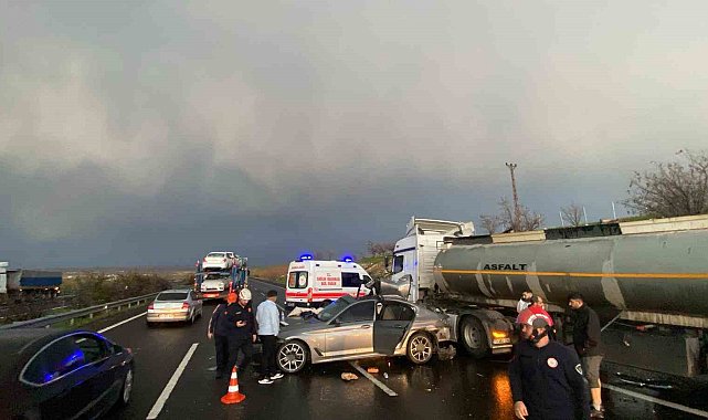 Şanlıurfa'da zincirleme trafik kazası: 1 ölü, 5 yaralı