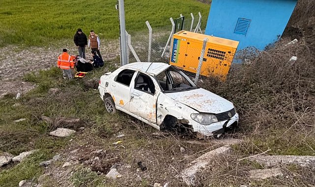 Savaştepe'de korkutan kaza: 5 yaralı