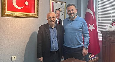 Şehit yakını personelden İl Müdürü İlhan'a anlamlı buluşma