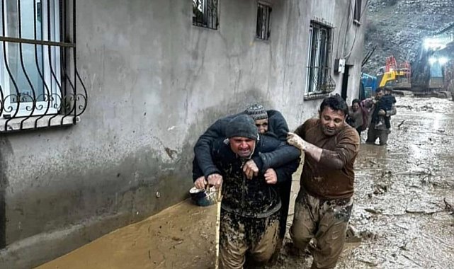 Şırnak'ta sel ve heyelan: Ev ve ahırlar zarar gördü