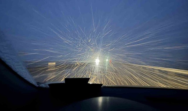 Sivas'a mart ayında kar yağdı