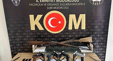 Sivas'ta kaçak silah operasyonu: 1 kişi tutuklandı