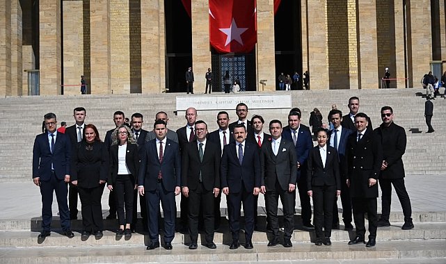Tarihi Alan Başkanlığı heyetinden Anıtkabir ziyareti