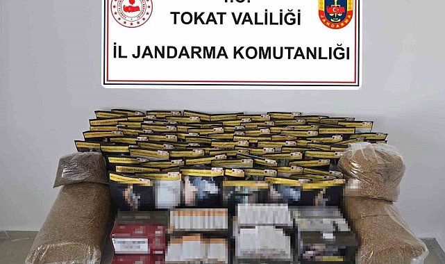 Tokat'ta kaçak tütünle yakalanıp, adliyede serbest kaldılar