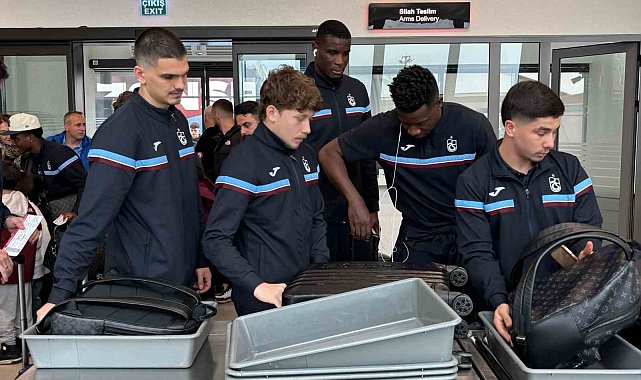 Trabzonspor, İstanbul'a gitti
