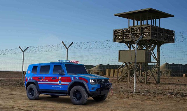Türkiye'nin ilk yerli ve milli doğuştan zırhlı aracı olan TULGA 4x4'ün Jandarmaya teslimatları başladı