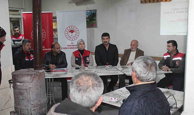 Üreticilere sulama ve kırsal kalkınma destekleri anlatıldı