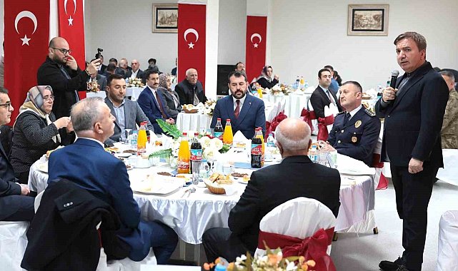 Vali Aydoğdu, Erzincan'da şehit aileleri ve gazilerle iftarda buluştu