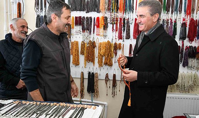 Vali Baruş'tan esnafa Ramazan ziyareti