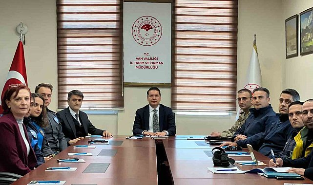 Van'da inci kefali av yasağı öncesi komisyon toplantısı yapıldı