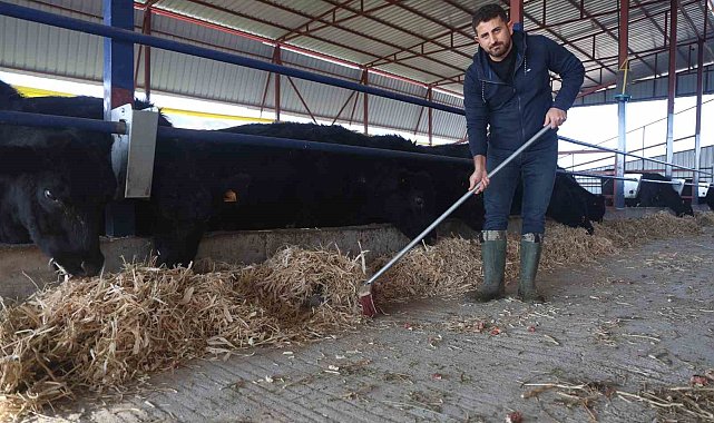 Ziraat mühendisliğini bırakarak devlet desteğiyle kurduğu çiftlikte hayvancılığa başladı