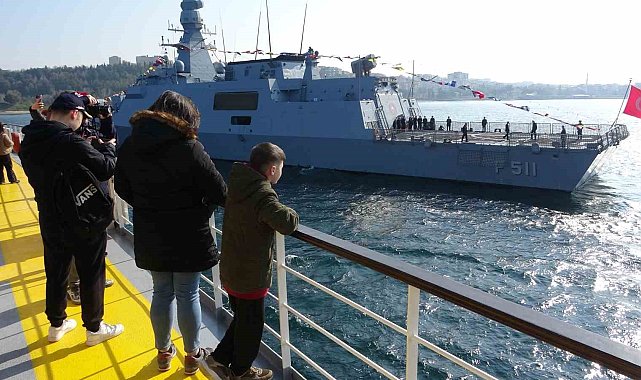 Ziyarete açılan TCG Heybeliada misafirlerini mest etti