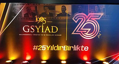 1905 GSYİAD 25. Yıl Belgeseli'nin galası yapıldı