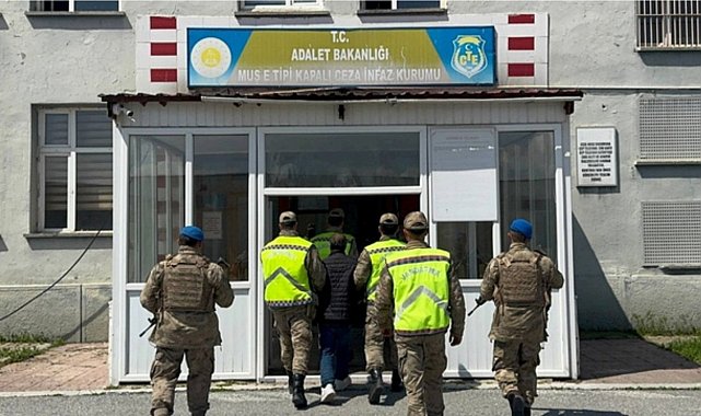 30 yıl hapis cezası bulunan şahıs Muş'ta yakalandı