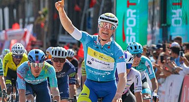 61. Cumhurbaşkanlığı Türkiye Bisiklet Turu 2. gününü Tom Crabbe kazandı