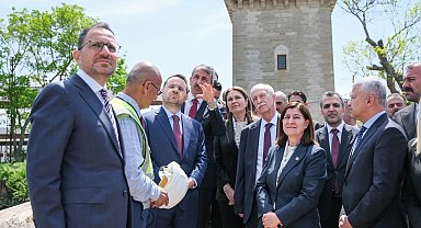 Adalet Bakanı Gürlek, Adalet Kasrı'nı ziyaret etti