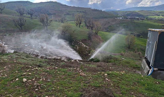 Adıyaman Recep Grup Suyu hattında arıza