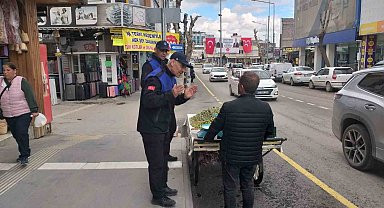 Adıyaman'da kaldırım işgallerine sıkı denetim