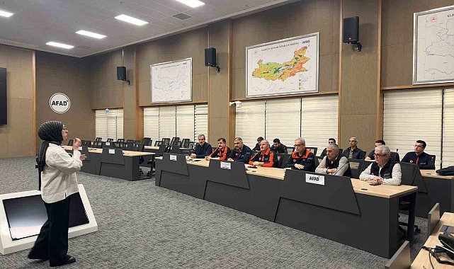 AFAD personeline yönelik işaret dili eğitimine başlandı