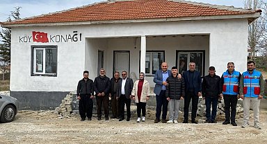 Ağaçören ilçesinin 21 kilometrelik içme suyu hattı yenilendi