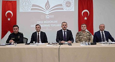 Ağrı'da okul ve yurt güvenliği toplantısı yapıldı