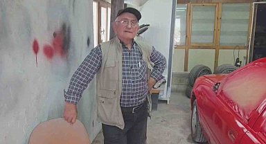 Ahırdan kaçan danalar oto tamirciyi bastı, görgü tanığı o anları anlattı: "Nazikçe geldiler, nazikçe gittiler"