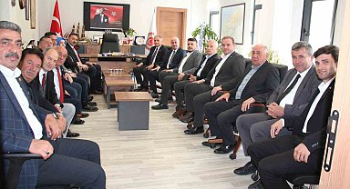 AK Parti heyetinden Karaveli'ye ziyaret