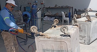 Akdeniz Belediyesi üretiyor, onarıyor, tasarruf sağlıyor