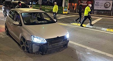 Aksaray'da helezon yayları kesik 3 araca toplam 15 bin lira ceza