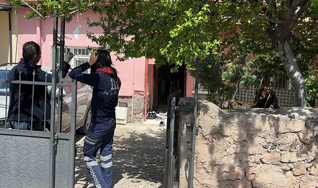 Aksaray'da yaşlı adam karısını evde ölü buldu