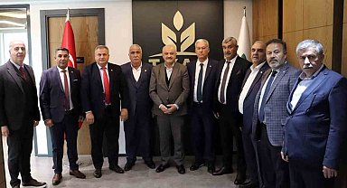 Altun'dan TYAB Başkanı Olgun'a ziyaret