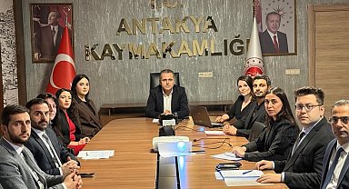 Antakya'da kadına yönelik şiddetle mücadele toplantısı gerçekleştirildi