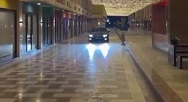 Araç trafiğine kapalı çarşıda çekilen 7 saniyelik video 30 bin TL'ye patladı