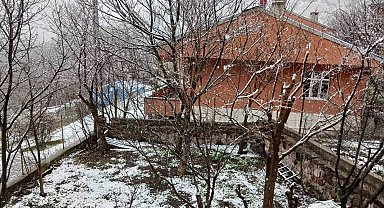 Ardahan yine karla kaplandı