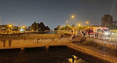 Arkadaşıyla otururken kanala düştü, akıntıya kapılıp kayboldu