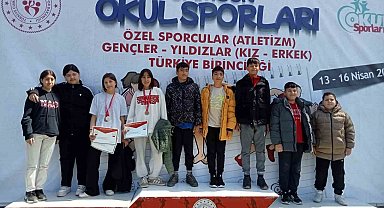 Aydınlı özel sporcu Türkiye şampiyonu oldu