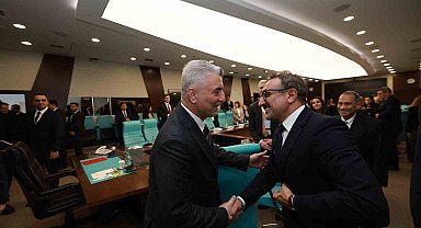 Bakan Bolat, ABD Ticaret Odası heyetiyle bir araya geldi