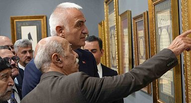 Bakan Ersoy: "Fuadname, hat ve ebruda çok geniş bir penceredir"