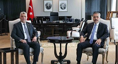 Bakan Fidan, Bakan Bolat ile bir araya geldi