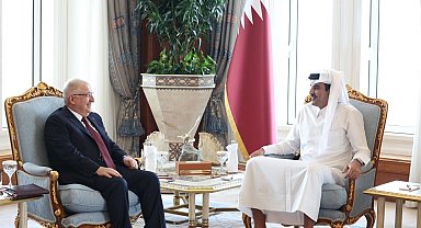 Bakan Güler, Katar Emiri Al Thani ile görüştü