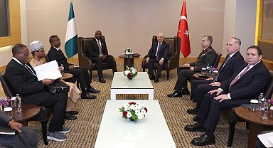 Bakan Güler, Nijerya Savunma Bakanı Musa ile görüştü